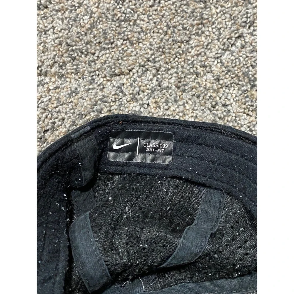 Nike Hat Mens OS Black Good Classic99 Dri-FIT Perforated Swoosh Baseball Cap